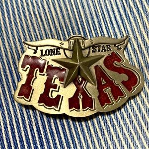Texas belt buckle